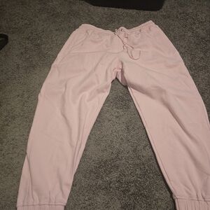 Fashion Nova Soft Pink Joggers